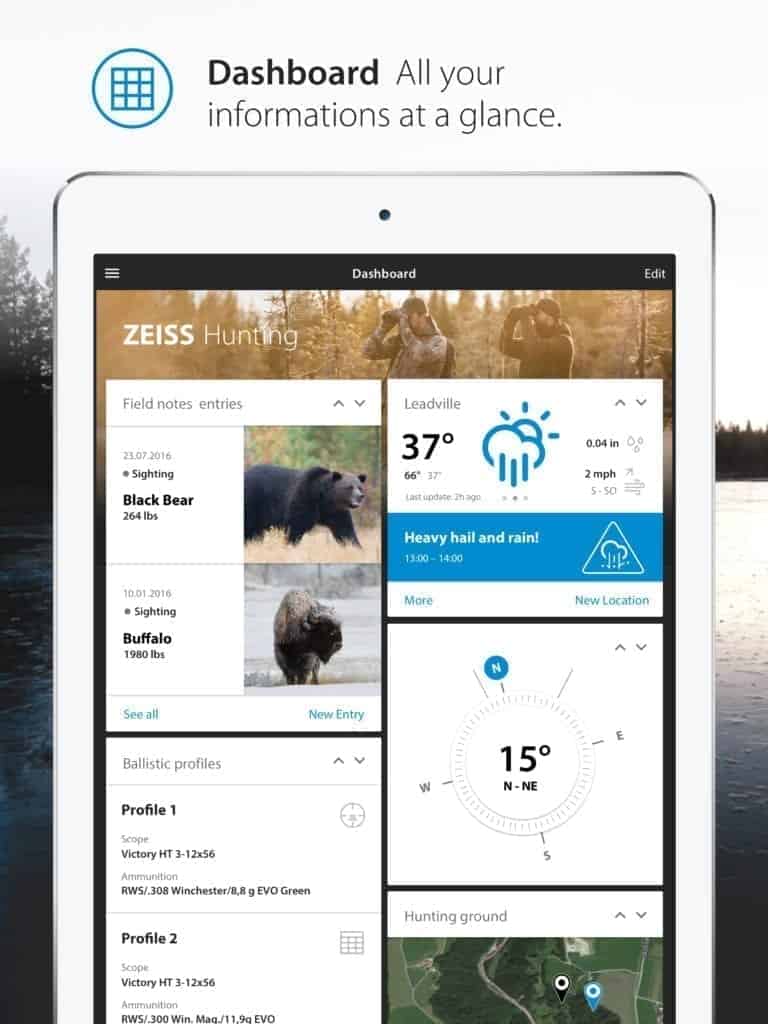 Zeiss Sports Optics Mobile Hunting and Shooting App