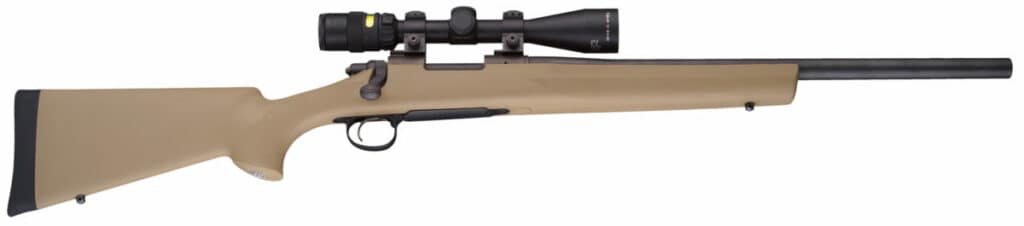 Hogue Flat Dark Earth Rifle Stock on Remington 700