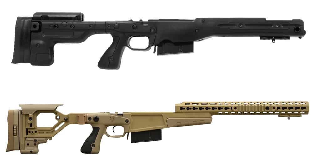 Remington 700P Barreled Action-Chassis Kits