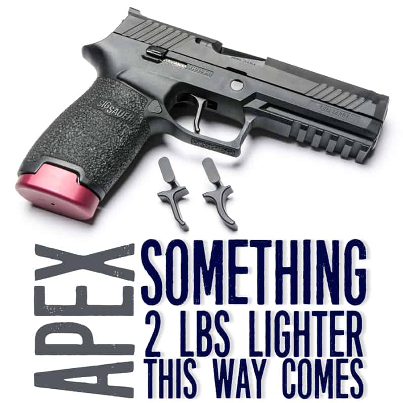 Apex Triggers for Sig Sauer P320 Pistols