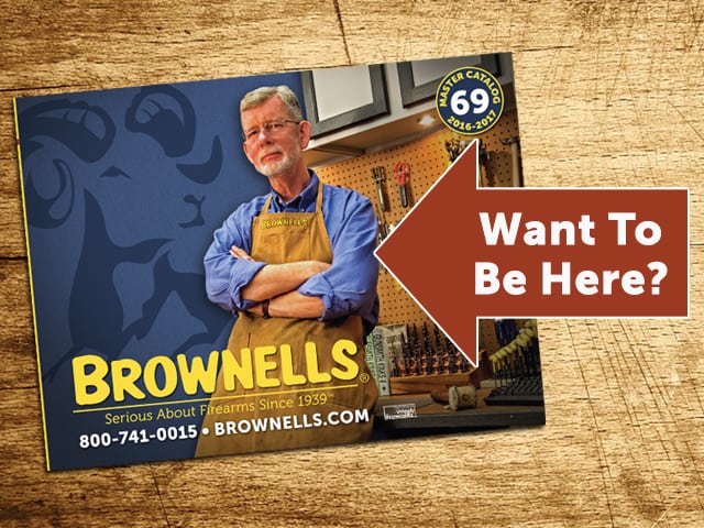 Brownells Seeks Gunsmiths for Cover of Big Book