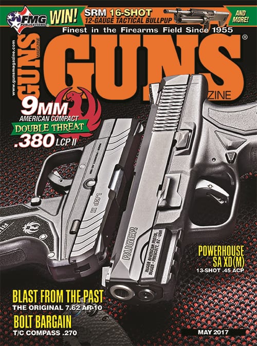 Ruger American Compact and LCP II in GUNS Magazine