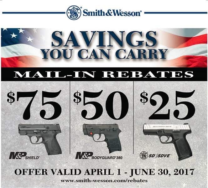 Smith Wesson Rebate - Savings You Can Carry Rebate