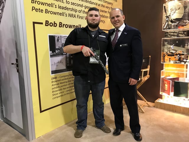 Brownells Honors FedEx Guy With All American Dream Gun