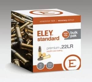 ELEY standard 22LR Ammunition