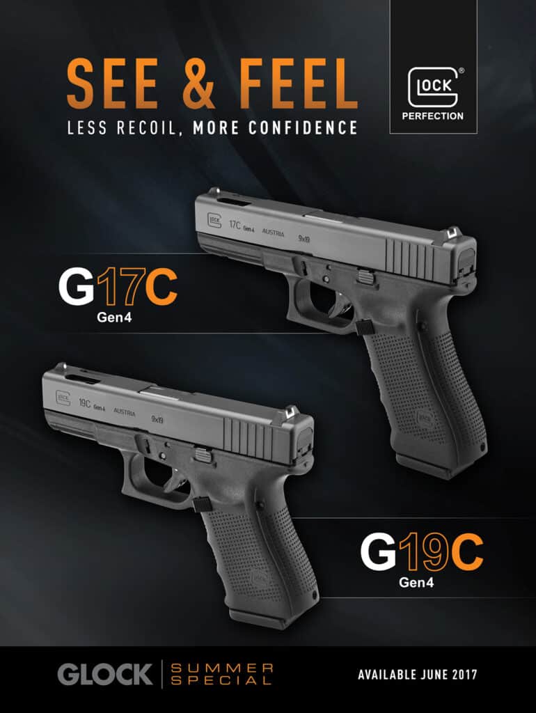 Glock G17C Gen4 and G19C Gen4