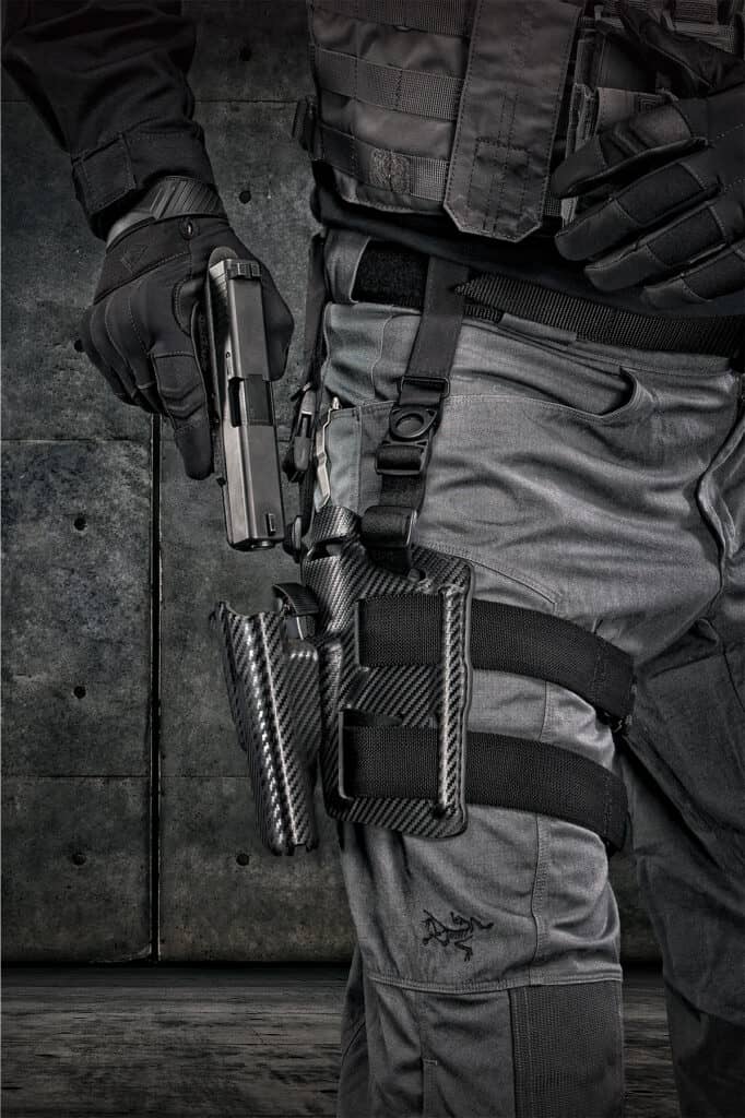 Hogue Automatic Retention Holster and Thigh Rig