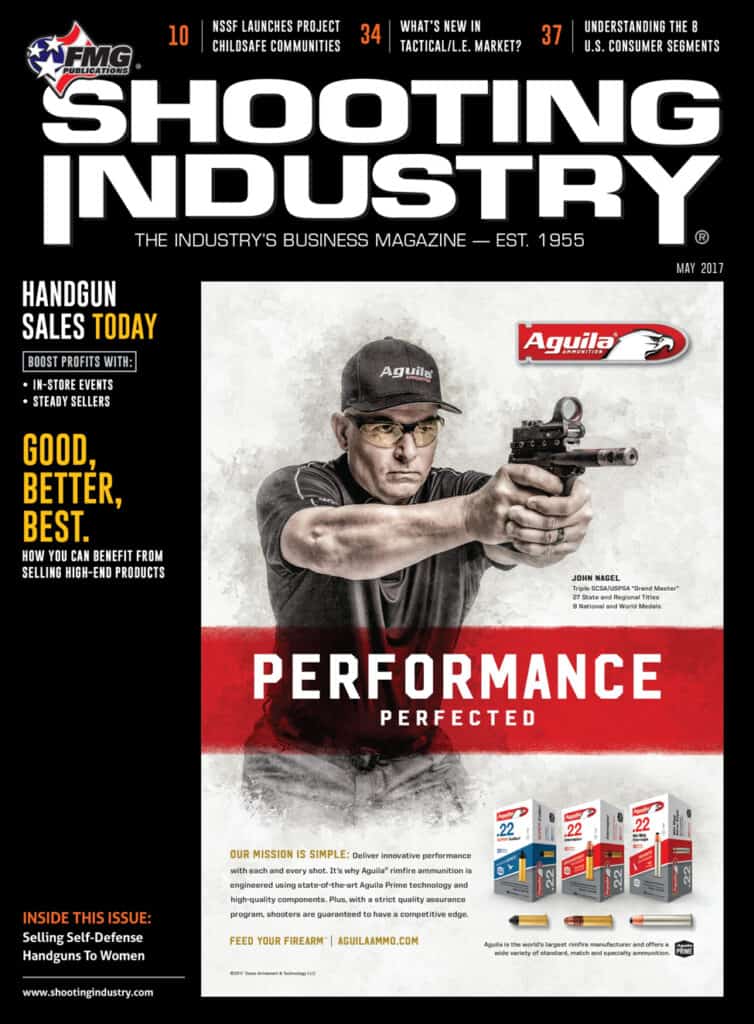 Shooting Industry May 2017 - Handgun Sales