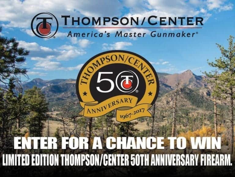 Thompson-Center Arms 50th Anniversary Sweepstakes