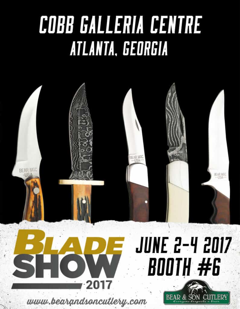 Bear & Son Cutlery at Blade Show 2017