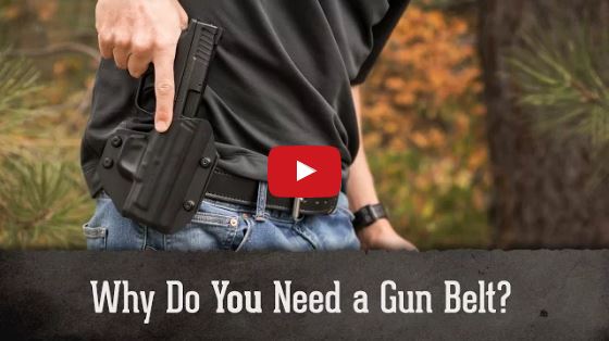 Bigfoot Gun Belts - Why You Need a Good Gun Belt