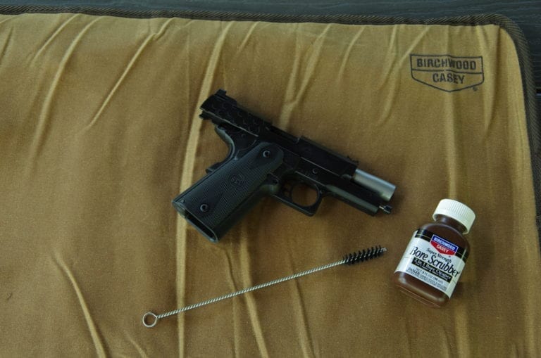 Birchwood Casey Handgun Waxed Canvas Mat