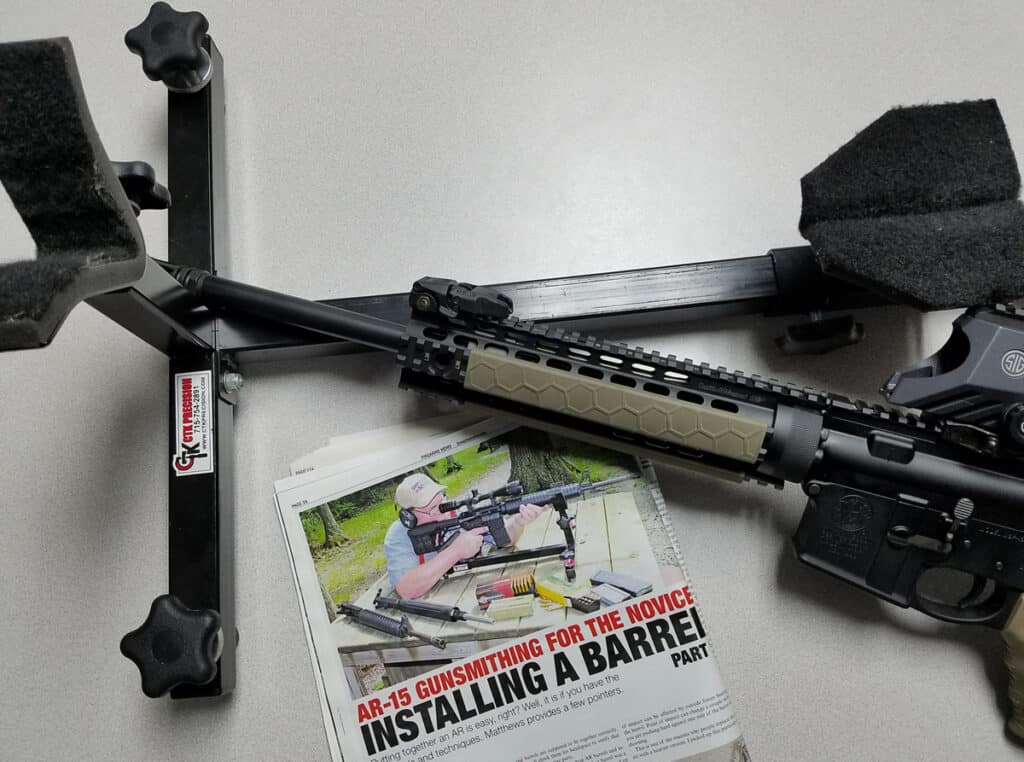 CTK Precision P3 Ultimate Shooting Rest in Firearms News Magazine