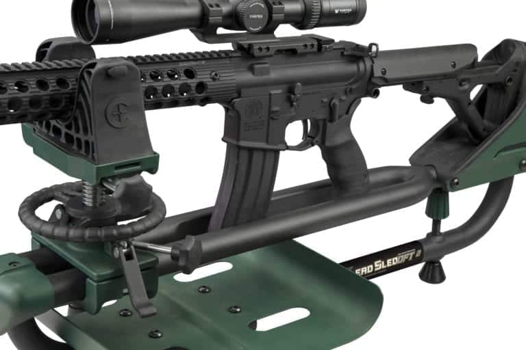 Caldwell Lead Sled DFT 2 Shooting Rest with AR-15
