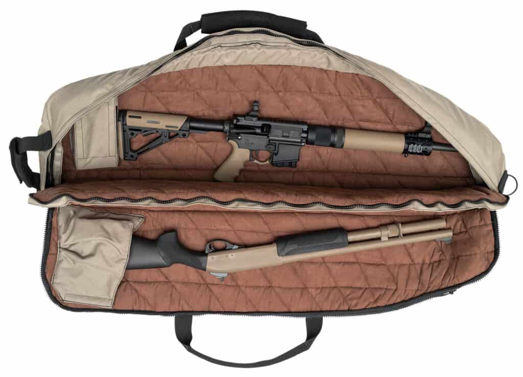 Hogue Large Rifle Bag - FDE_open