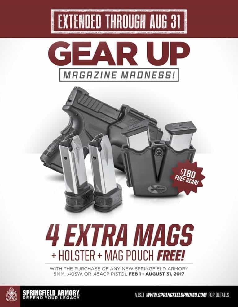 Springfield Armory Gear Up Program - Free Magazines and Gear