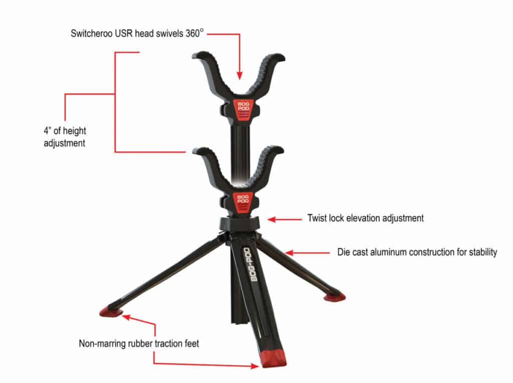 Bog-Pod Rapid Shooting Rest