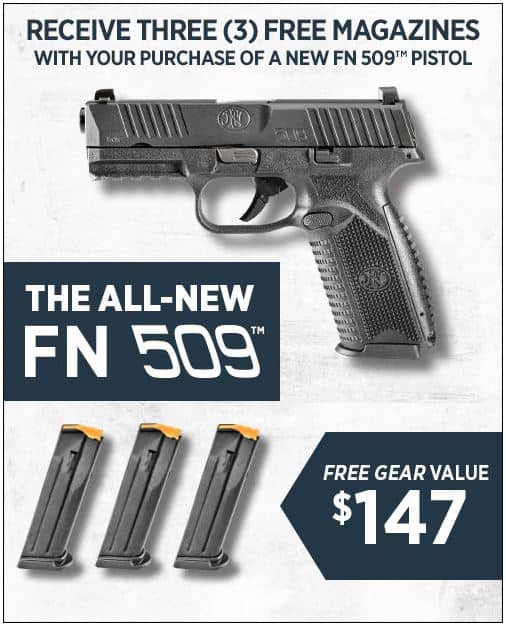 FN 509 Striker-fired Pistol Promo