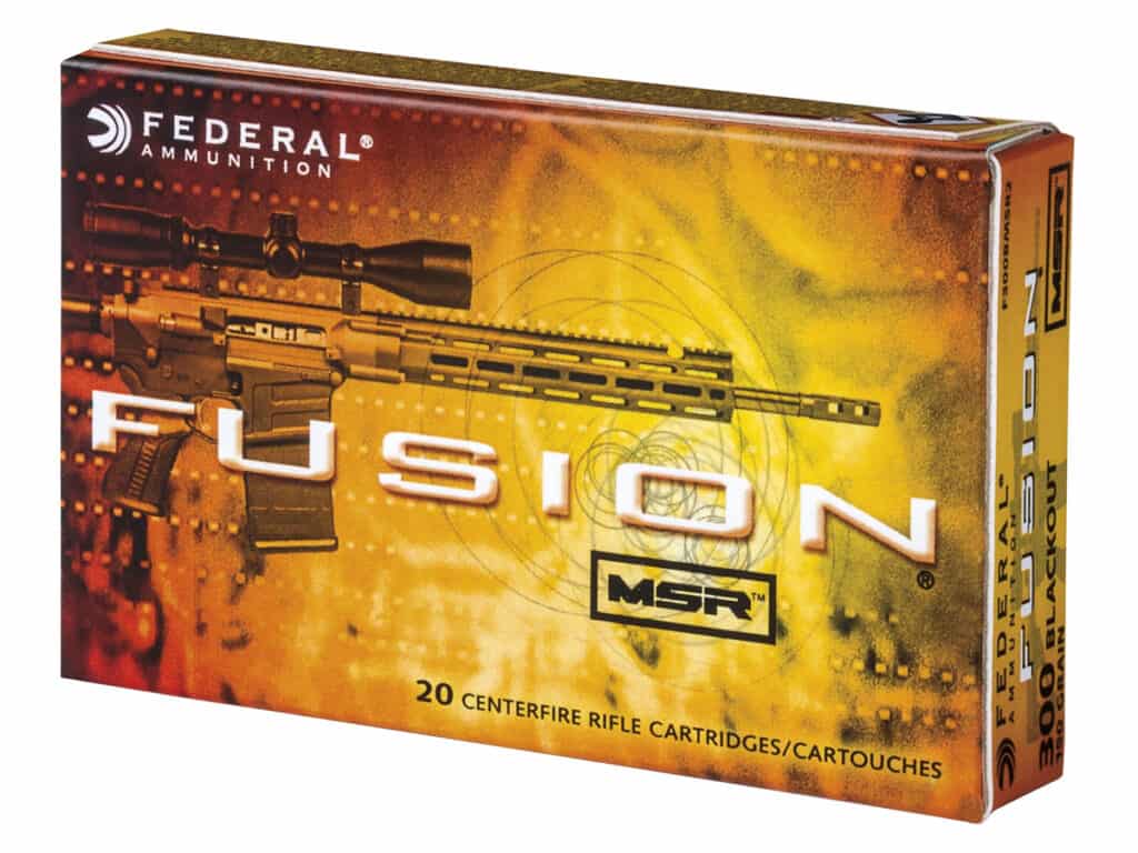 Federal Fusion MSR 300 Blackout Ammunition