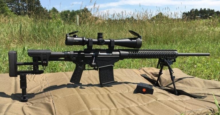 Ruger Precision Rifle with CTK Precision and Hexmag Accessories