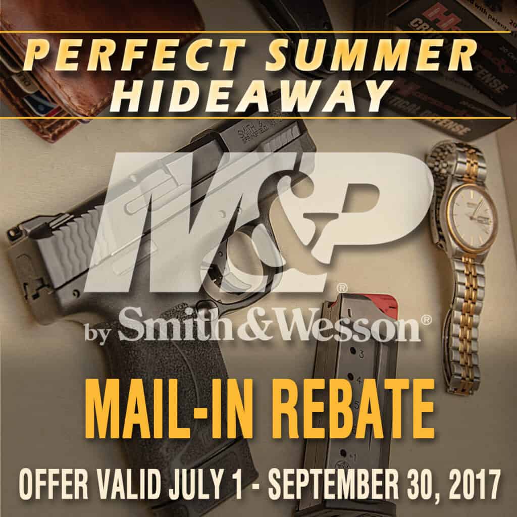 Smith & Wesson M&P Pistol Rebate