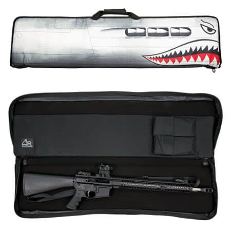 AR-Stoner Heavy Duty Discreet Tactical Rifle Case with Nose Art