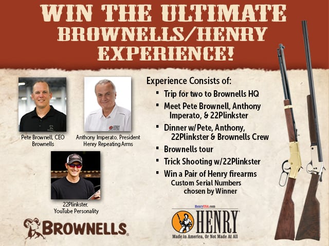 Brownells & Henry Repeating Arms Giveaway