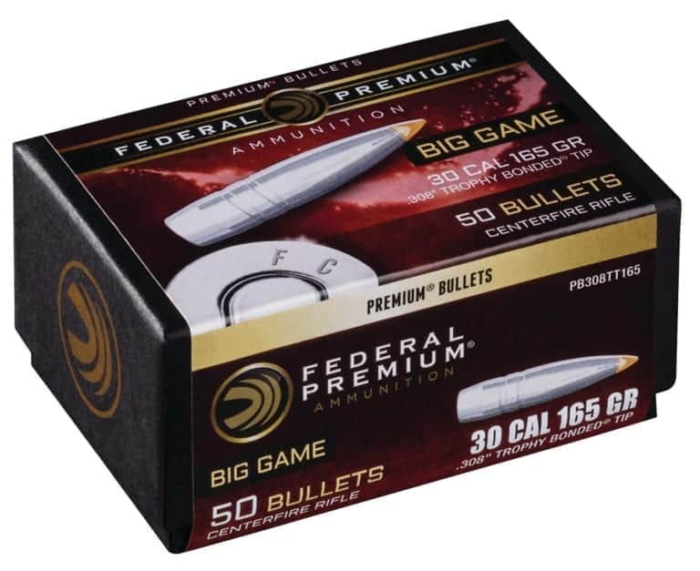 Federal Premium Trophy Bonded Tip Bullets