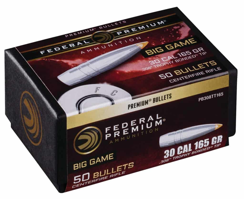 Federal Premium Trophy Bonded Tip Bullets