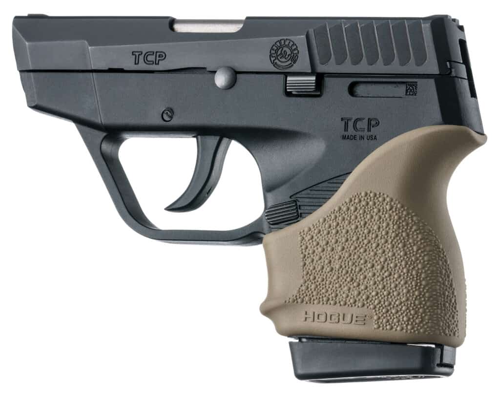 Hogue Beavertail HandALL Grip Sleeve on Taurus TCP