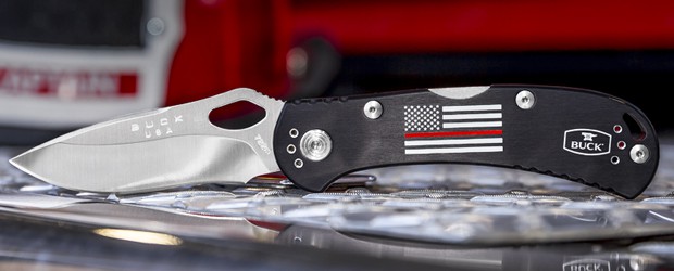 Buck Knives 722 Red Line SpitFire