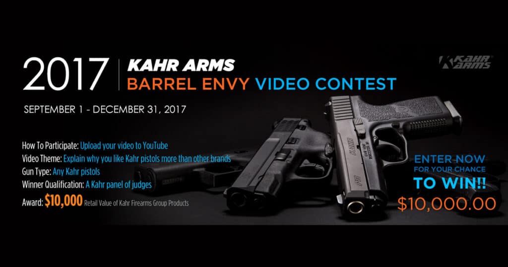 Kahr Arms Barrel Envy Video Contest