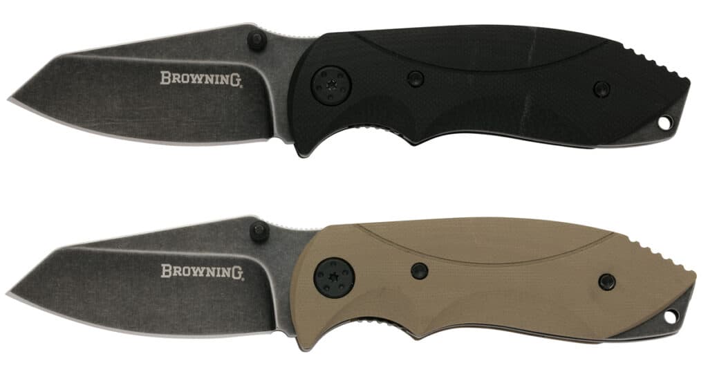 Browning Tactical Knife - Hysteria Black & Tan