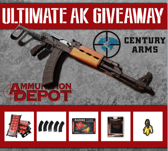 AK Rifle Giveaway - Win a N-PAP DF underfolder AK-47 rifle