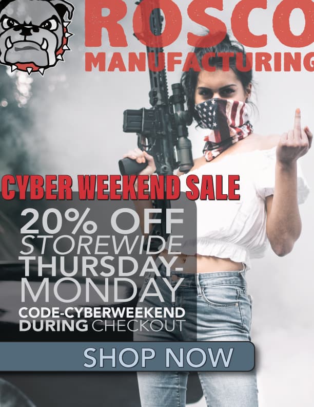 Rosco Manufacturing Cyber Weekend Sale 2017