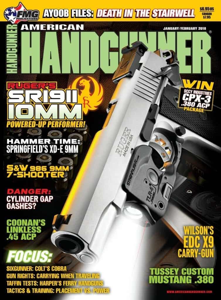 Ruger SR1911 10mm in American Handgunner