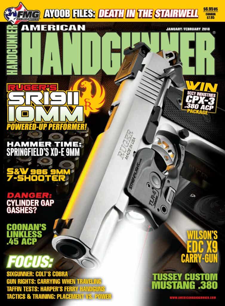 Ruger SR1911 10mm in American Handgunner