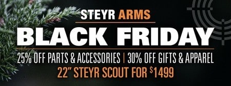 Steyr Arms Black Friday & Cyber Monday Specials