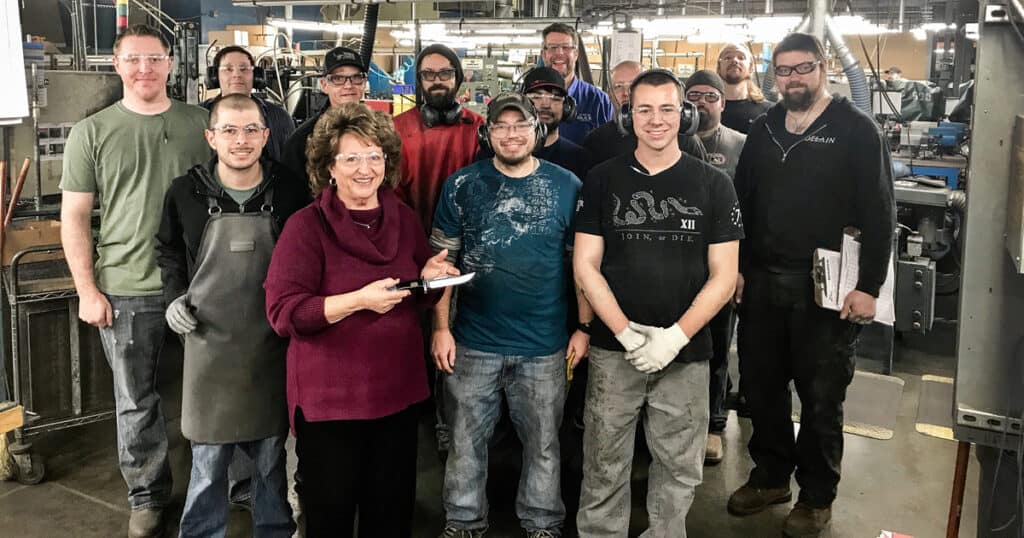 Buck Knives Reaches Production Milestone