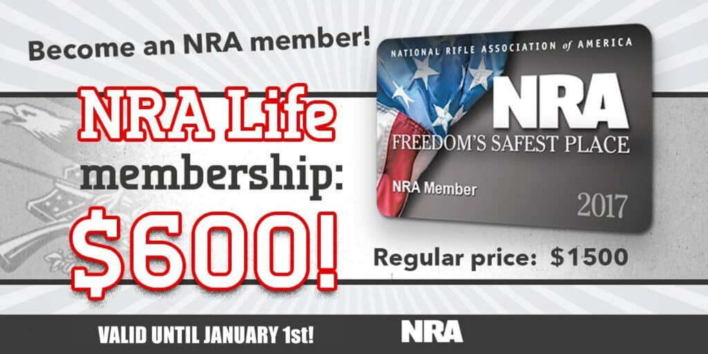 NRA Life Membership Discount