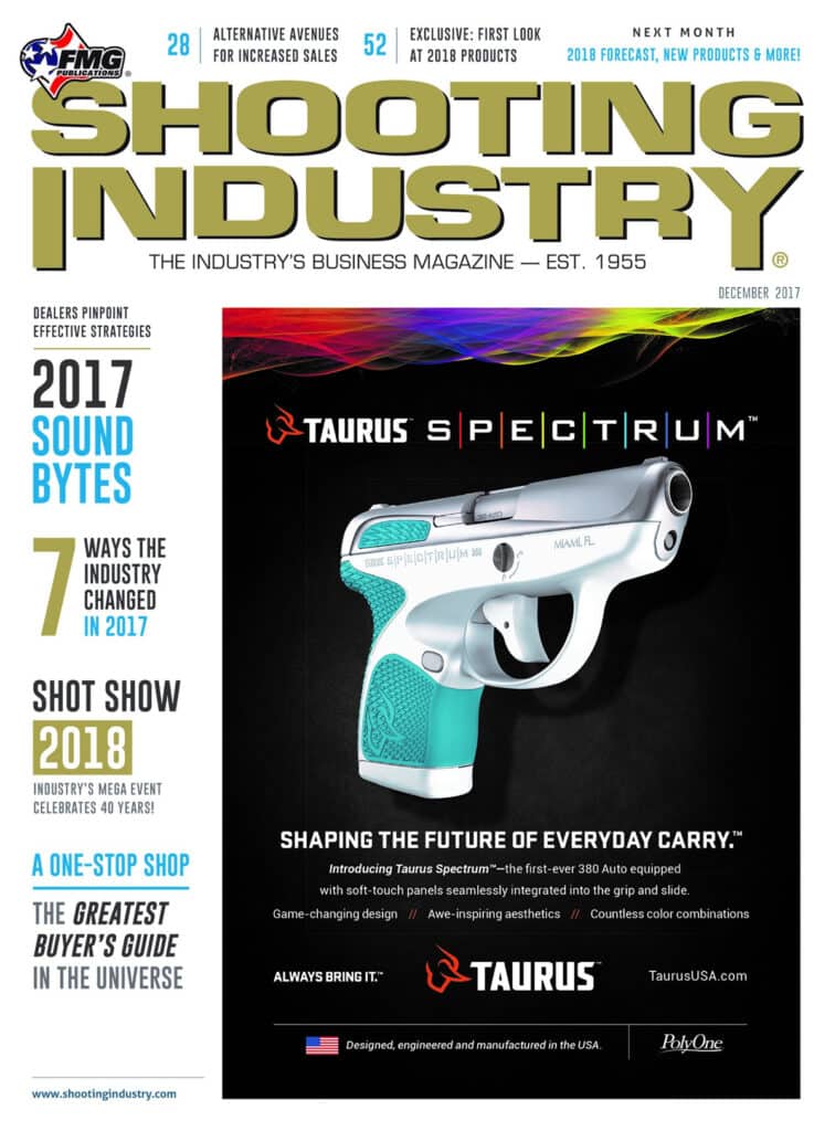 SHOT Show Preview & 2018 Buyer's Guide in Shooting Industry Magazine