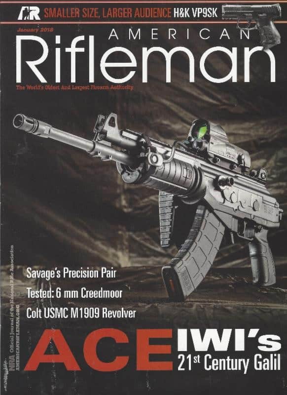 IWI Galil ACE Featured in American Rifleman