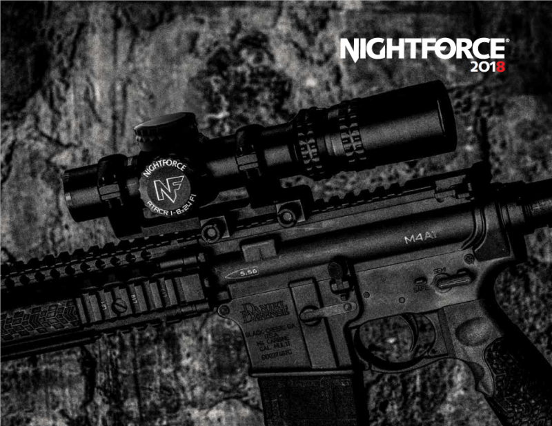 Nightforce Optics Exhibiting New Precision Optics and Reticles at SHOT Show