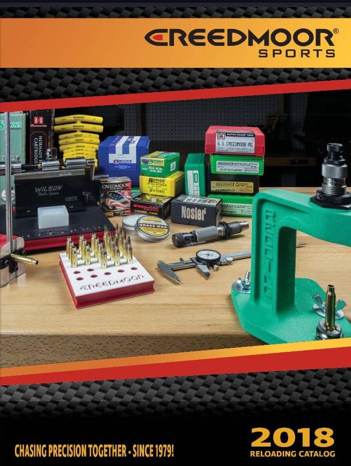 Creedmoor Sports Reloading Catalog