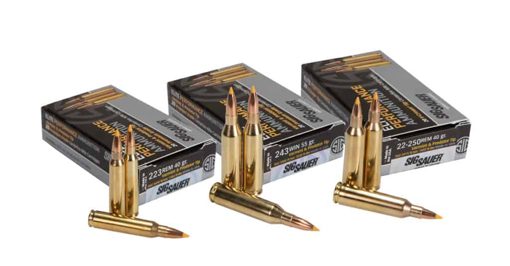 Sig Sauer Varmint & Predator Elite Performance Ammunition