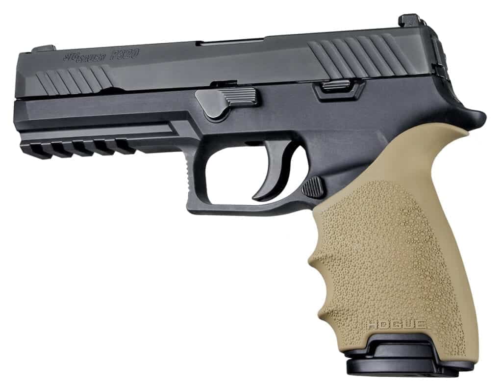 Hogue HandALL Beavertail Grip Sleeves for Sig Sauer P320 _17603 Flat Dark Earth