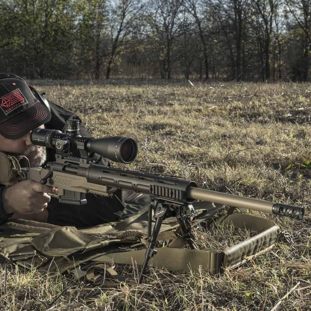 Sightmark Latitude Long-Range Riflescope on Rifle