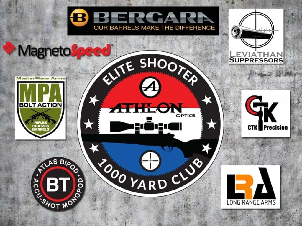 Athlon Optics 1000 Yard Club Giveaway