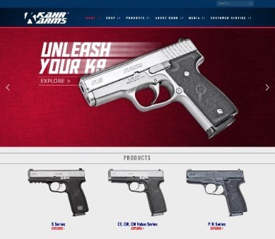 Kahr Arms Website