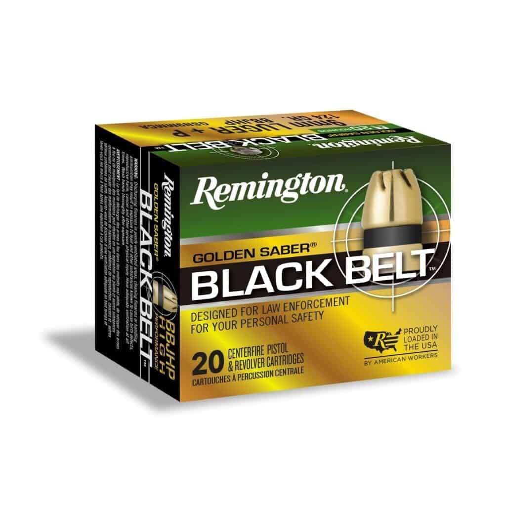 Remington Golden Saber Black Belt Ammunition